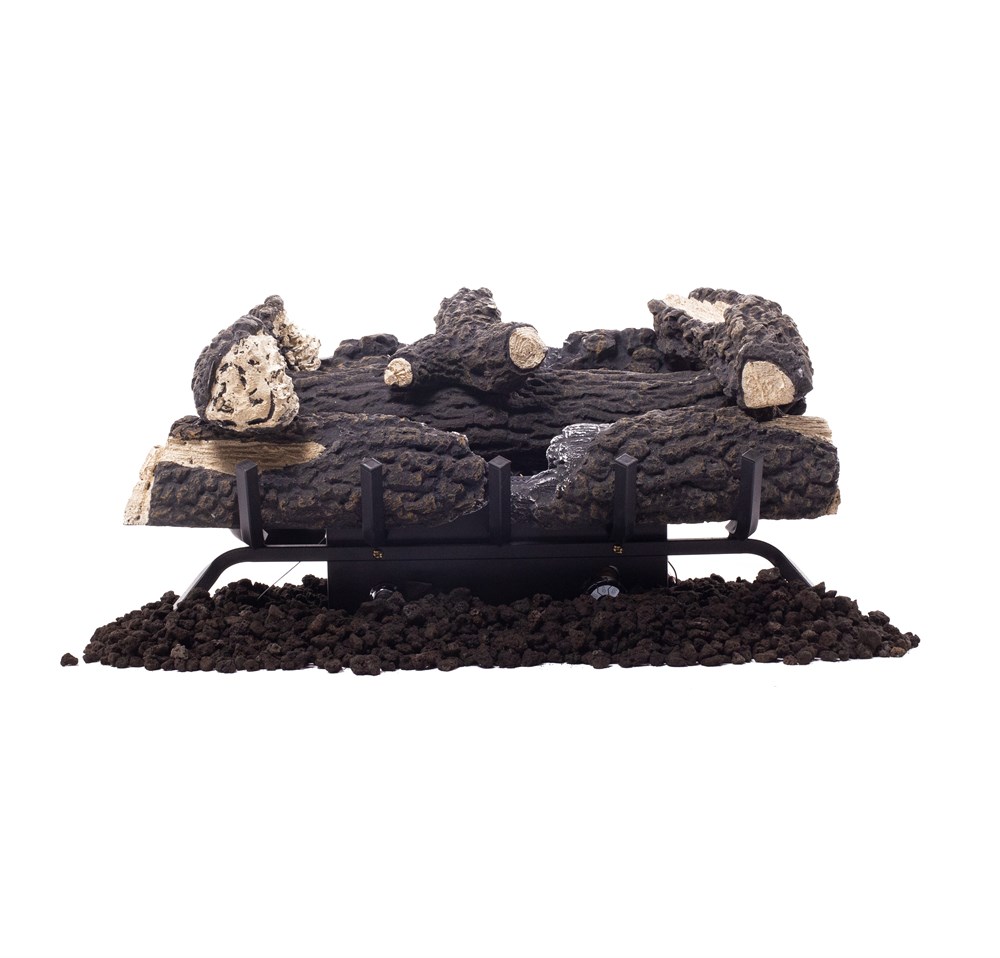 Dollar.Bid - allen + roth 24.25-in 30000-BTU Gas Fireplace Logs
