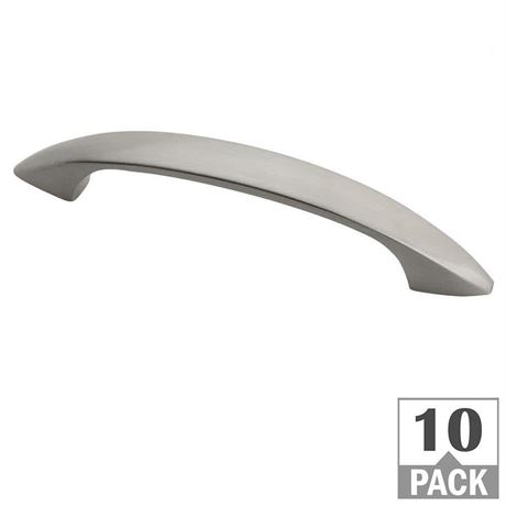 3 in. Satin Nickel Bow Drawer Pull (10-Pack)