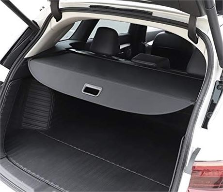 Black Retractable Cargo Cover for Mazda CX30
