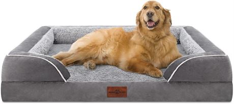 Waterproof Orthopedic Foam Dog Bed for XL Dogs