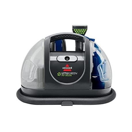 BISSELL Pet Deluxe Cleaner, 3353, Gray/Blue
