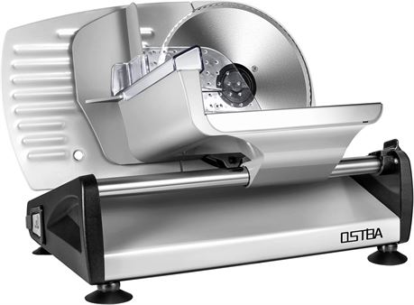 200W Meat Slicer with 7.5" Stainless Blade