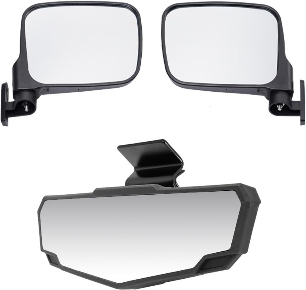 Dollar.Bid - A & UTV PRO Kit Side Mirrors & Rear View Mirror for 2015 ...