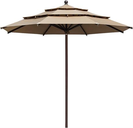 EliteShade 11Ft Market Umbrella, Beige