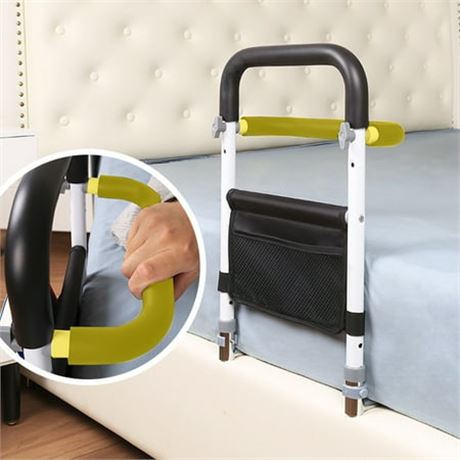 KEKOY Bed Rail for Seniors, Two Handle
