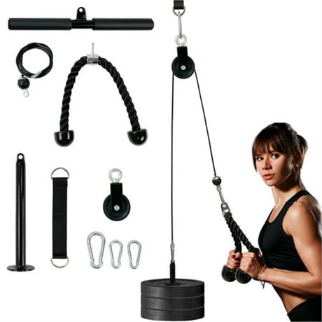 Lockways Pulley System Gym Lat Lift Pulldown