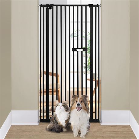 59" Cat Gate, Black 30"-33.46"/76-85cm