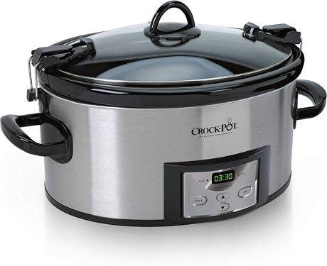 Crock-Pot 6Qt Programmable Slow Cooker, pack 1