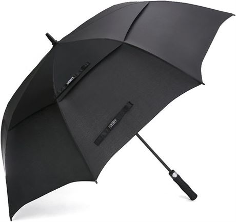 G4Free 62" Auto Open Golf Umbrella, Black