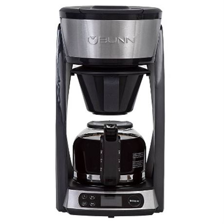 BUNN Heat N' Brew 10 Cup Coffee Maker - Black