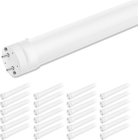 24 Pack T8 LED Bulbs 4FT, 6000K Daylight White