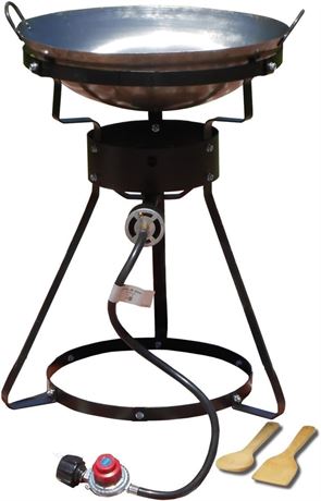 Camp Stove with Wok-24" Portable Propane Cooker