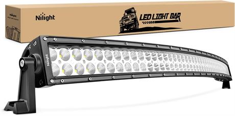 Nilight Led Light Bar 50Inch 288W Curved