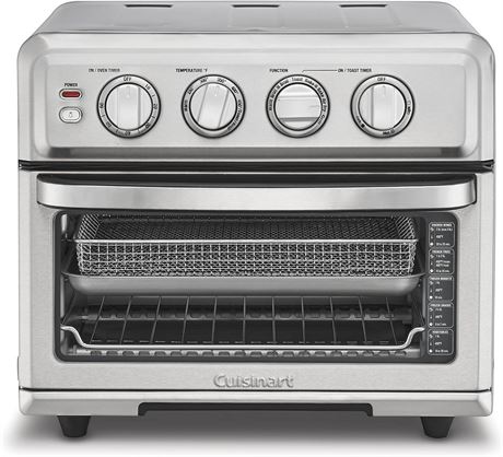 Cuisinart Air Fryer + Convection Toaster Oven, 8-1 Oven with Bake, Grill, Broil