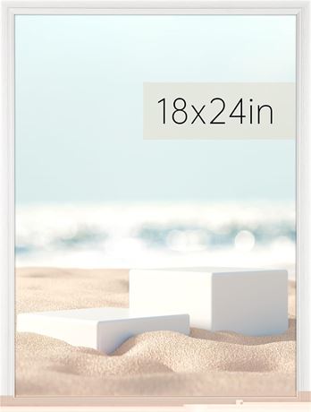 18x24 White Picture Frame, Gallery Wall Art