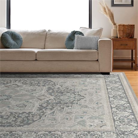 Hendesi Heriz Abalone Rug