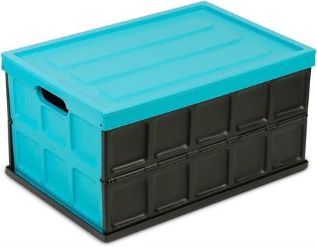 Glad Collapsible Storage Bin with Lid - 48L