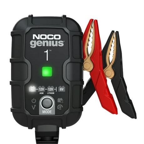 NOCO GENIUS1 6V/12V 1A Smart Battery Charger
