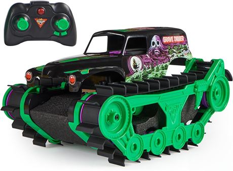 Grave Digger Trax RC Vehicle, 1:15 Scale