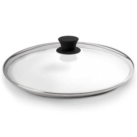 Cuisinel 12" Cast Iron Lid Tempered Glass