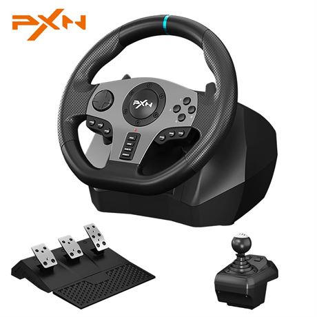 PXN V9 Racing Wheel 270/900° with Pedal