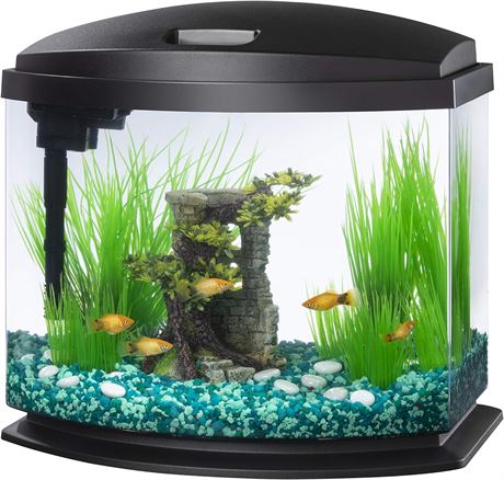 Aqueon LED MiniBow, 5 Gallon Fish Tank Kit