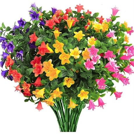 KIRIFLY Artificial Flowers, 6 Bundles