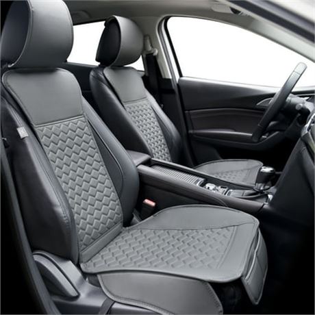Elantrip Front Seat Covers, Waterproof, Gray