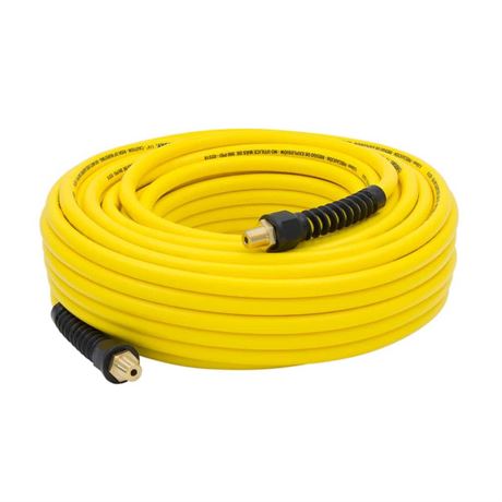 Husky 1/4 in. x 100 ft. Hybrid Air Hose (Yellow)