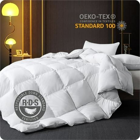 King Size Goose Feather Down Comforter