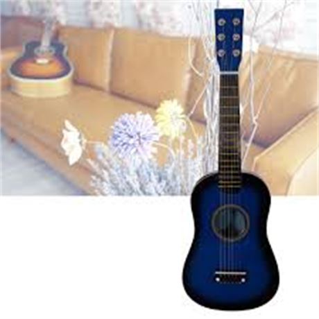 Acoustic Guitar for Kids, 23-Inch blue