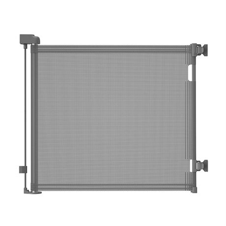 Retractable Gate, 33"Tall, 33x54" Gray