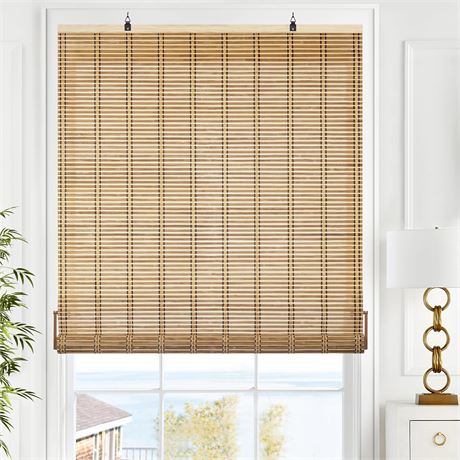 LazBlinds Bamboo Blinds 26 1/5''W x 72''H