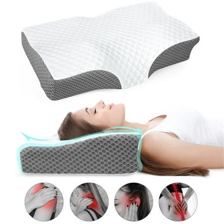 Memory Foam Pillow for Neck Pain Relief