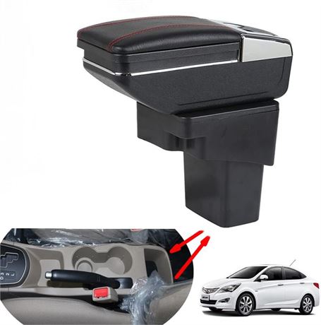 Szss-Car Automotive Armrest Console Box Black