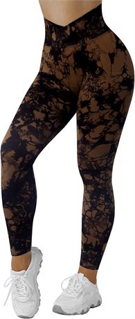 Crossover Butt Lifting Leggings main image 1