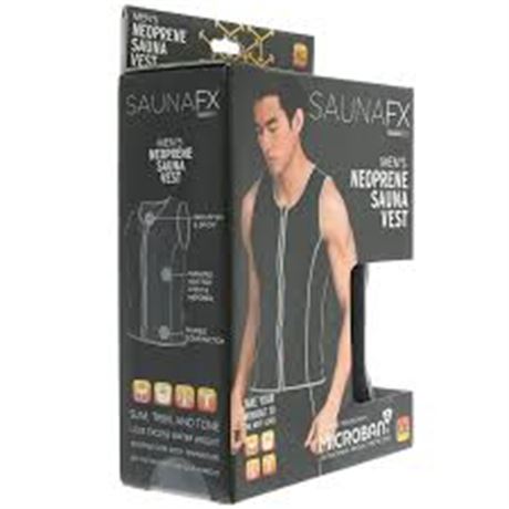 Saunafx Men's Slimming Sauna Vest XL