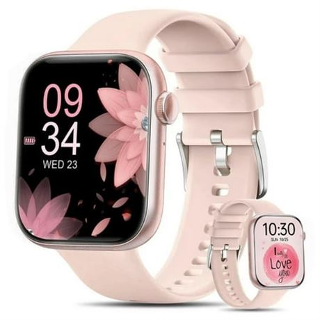 Mingdaln 1.85-Inch Women's Smartwatch (Pink)