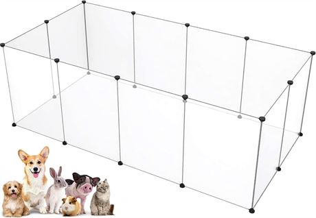 24" Tall Pet Playpen for Small Animals