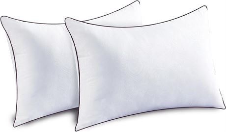 JOLLYVOGUE 2-Pack Bed Pillows, 26x20 Inches