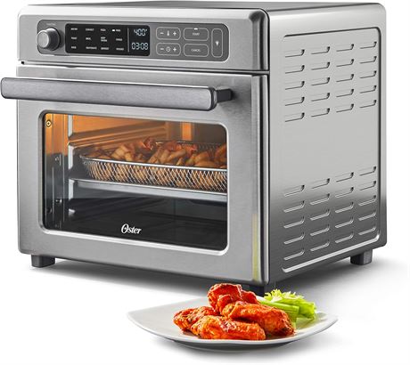 Oster Digital Air Fryer Oven, Stainless Steel