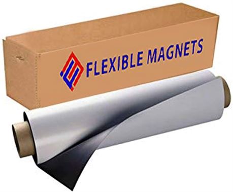 Magnet Sheet with Adhesive, 30mil (2' x 5')