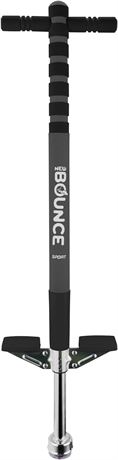 New Bounce Pogo Stick, 40-80 lbs, Black