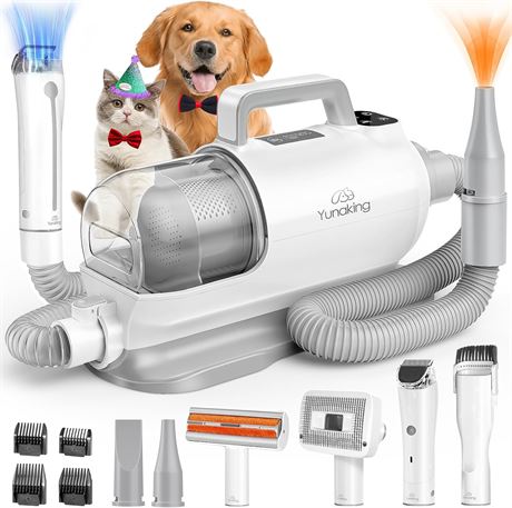 3 In 1 Dog Grooming Kit & Pet Hair Vacuum