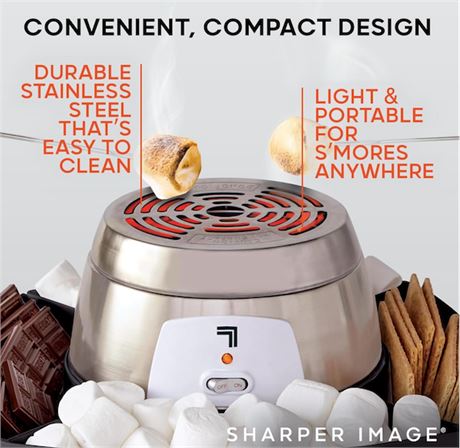 Sharper Image Electric S'mores Maker Set