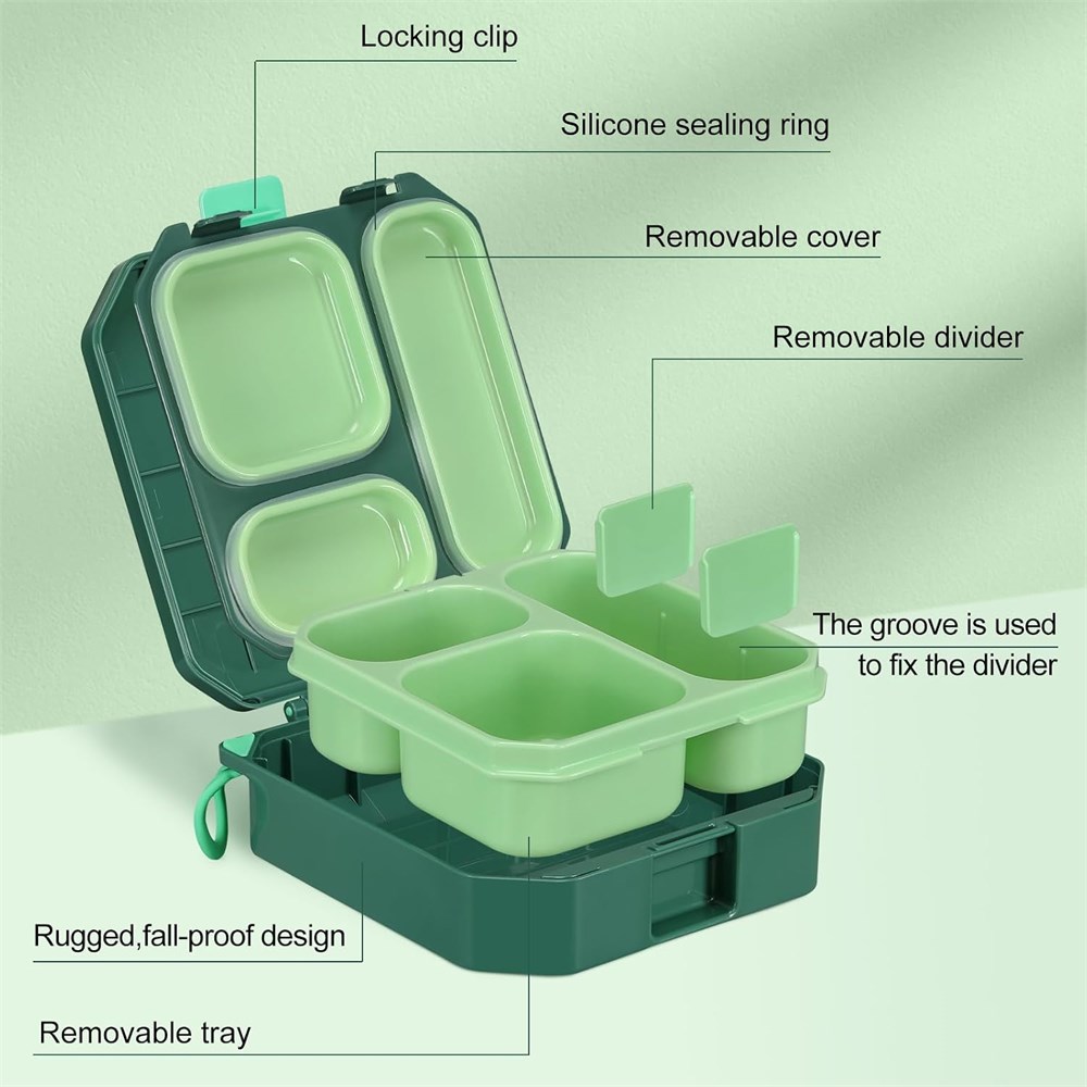 Dollar.Bid - wiwens Bento Lunch Box for Kids with 12oz Soup Thermo Leak ...
