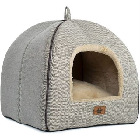Cat Bed - Cave with Removable Cushioned Pillow