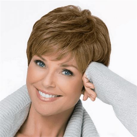 Creamily Brown Synthetic Pixie Cut Wig