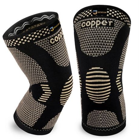Copper Knee Brace Sleeve by JIUFENTIAN