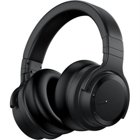 E7 Active Noise Cancelling Headphones, Black